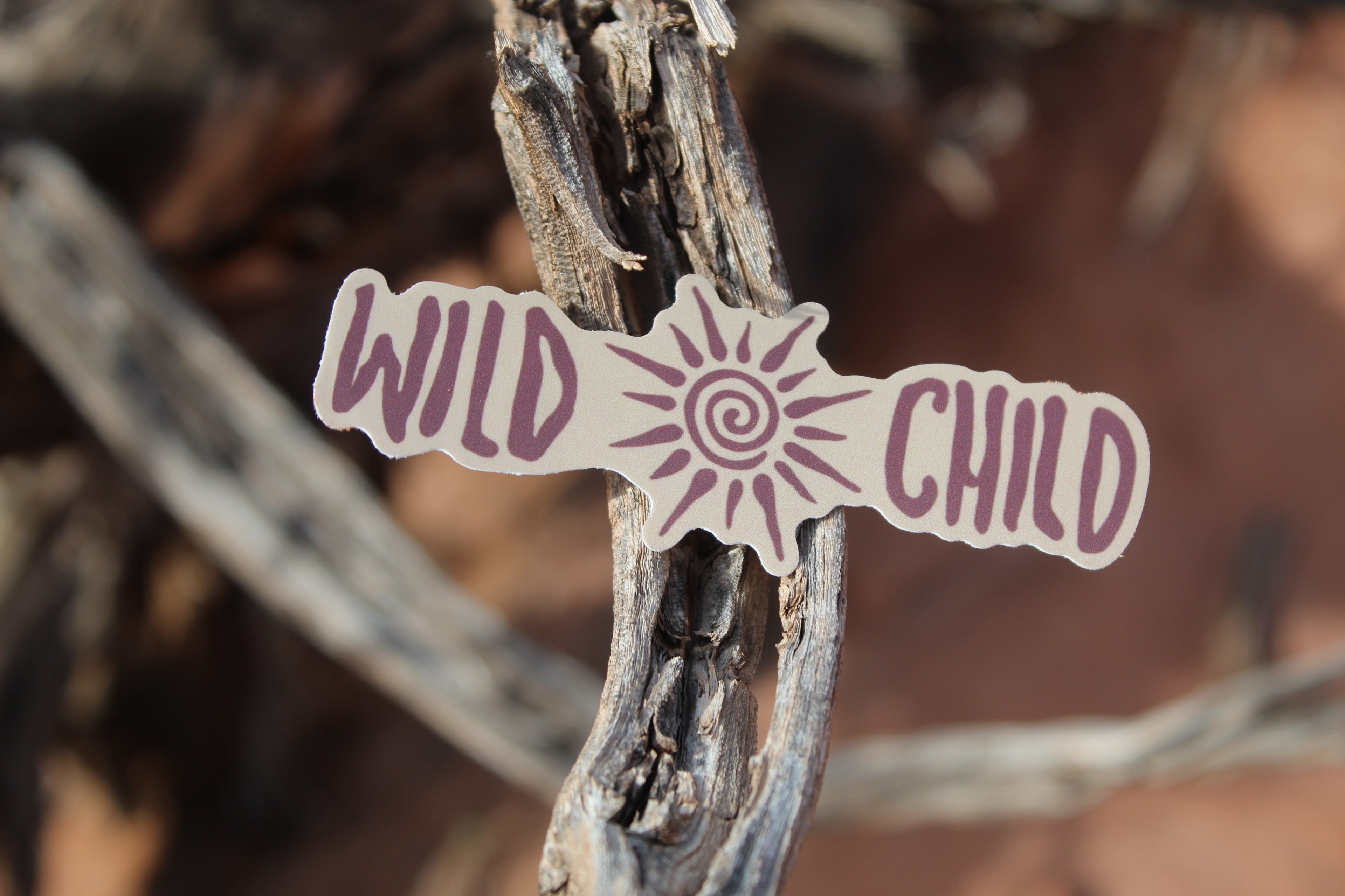 Wild Child long sticker